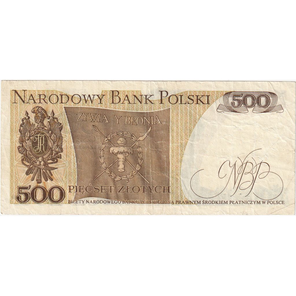 Polonia, 500 Zlotych, 1976-06-15, MB+