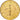 Latvia, Medal, 50 C, Essai Trial, 2003, MS(65-70), Copper-Nickel Gilt