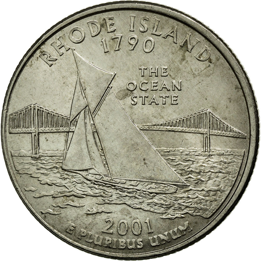 Moneta, Stati Uniti, Quarter, 2001, U.S. Mint, Denver, SPL-, Rame ricoperto in