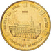 Monaco, Medal, 50 C, Essai Trial, 2005, MS(65-70), Copper-Nickel Gilt