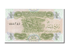 Banknote, Iraq, 1/4 Dinar, 1993, UNC(65-70)