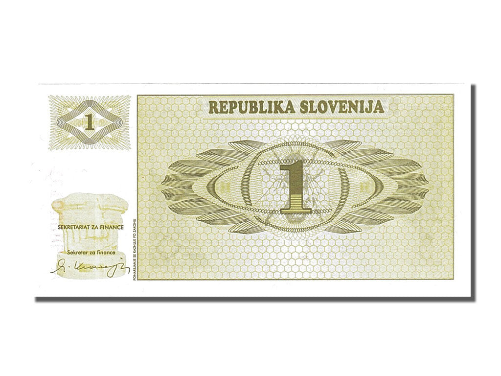 Banknote, Slovenia, 1 Lipa, 1990, UNC(65-70)