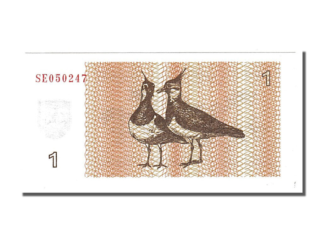 Geldschein, Lithuania, 1 (Talonas), 1992, UNZ