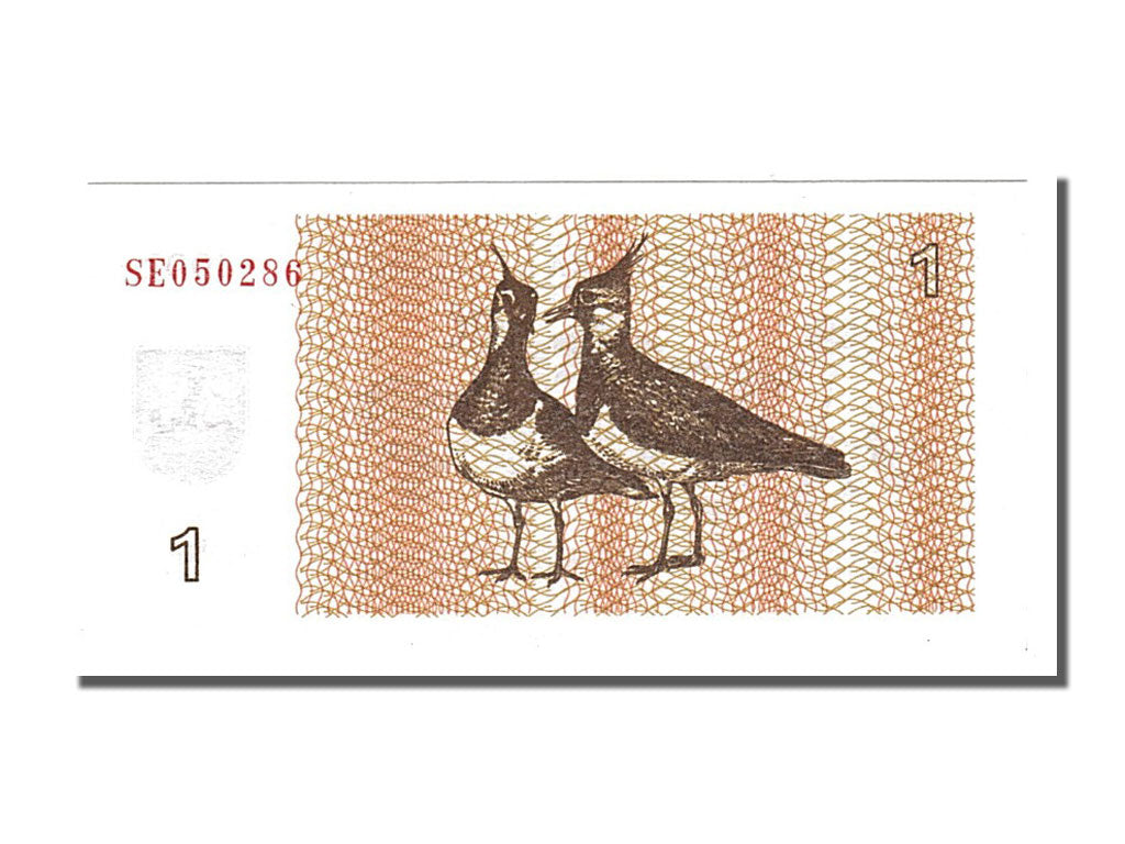 Billet, Lithuania, 1 (Talonas), 1992, NEUF
