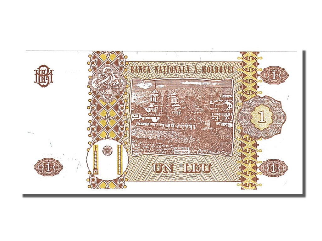 Banknote, Moldova, 1 Leu, 1994, KM:8a, UNC(65-70)