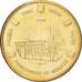 Monaco, Medal, 20 C, Essai-Trial, 2005, MS(65-70), Copper-Nickel Gilt