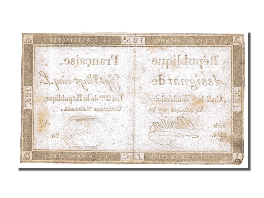 Banknote, France, 125 Livres, 1793, Doivillier, VF(30-35), KM:A74, Lafaurie:169