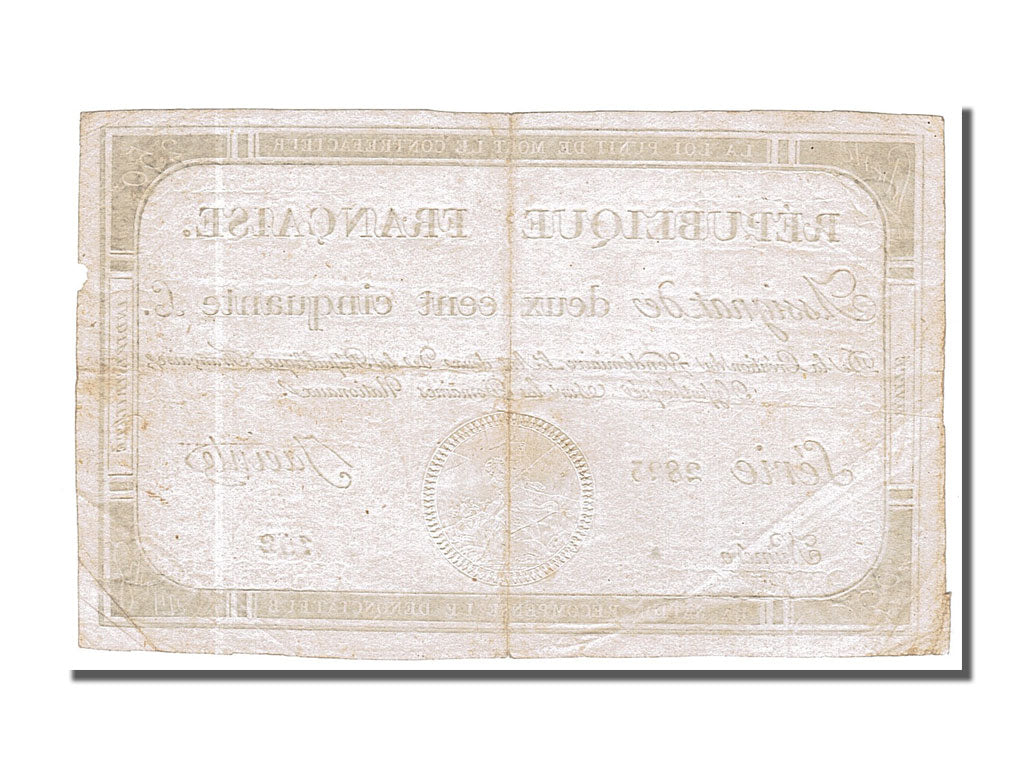 Billete, Francia, 250 Livres, 1793, Jacinte, EBC, KM:A75, Lafaurie:170