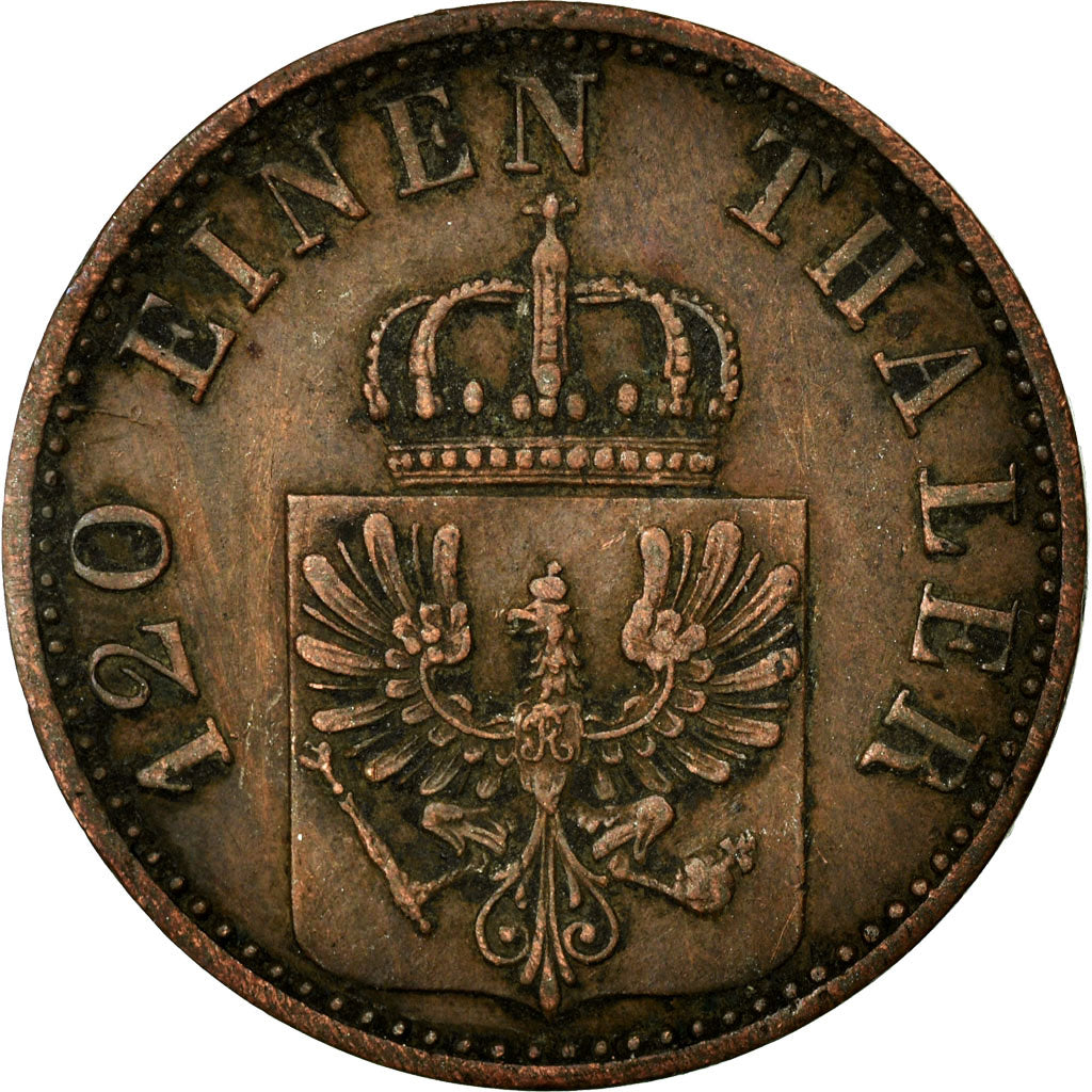 Coin, German States, PRUSSIA, Wilhelm I, 3 Pfennig, 1867, Berlin, EF(40-45)
