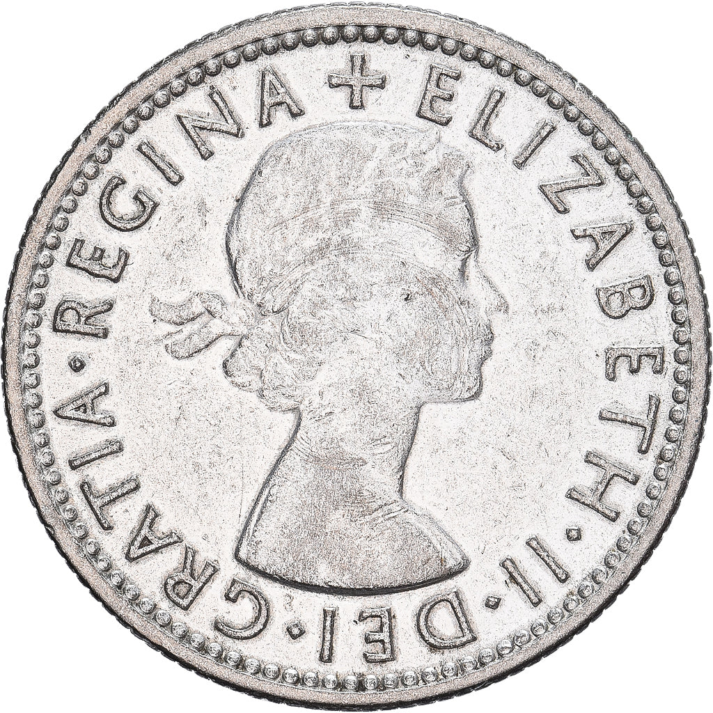 Australia, Elizabeth II, Shilling, 1953, Melbourne, Silver, EF(40-45), KM:53
