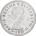 Australie, Élisabeth II, Shilling, 1954, Melbourne, Argent, TB, KM:53
