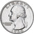 États-Unis, Quarter, Washington Quarter, 1964, Denver, Argent, TTB+, KM:164