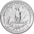 États-Unis, Quarter, Washington Quarter, 1964, Denver, Argent, TTB+, KM:164