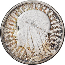 Poland, 2 Zlote, 1933, Warsaw, Silver, EF(40-45), KM:20