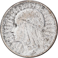 Poland, 2 Zlote, 1933, Warsaw, Silver, EF(40-45), KM:20