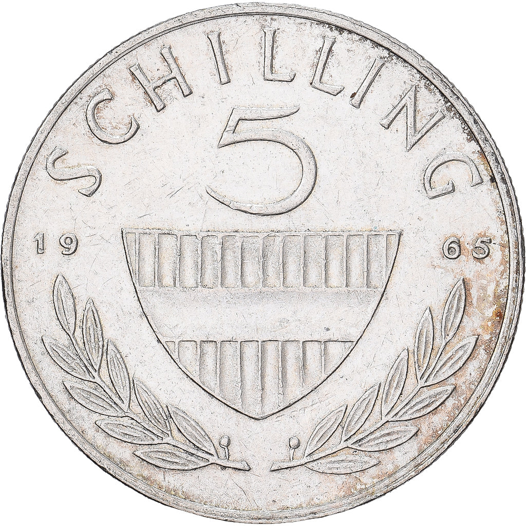 Autriche, 5 Schilling, 1965, Vienne, Argent, SUP, KM:2889