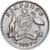 Australia, George V, Sixpence, 1927, Argento, BB+, KM:25