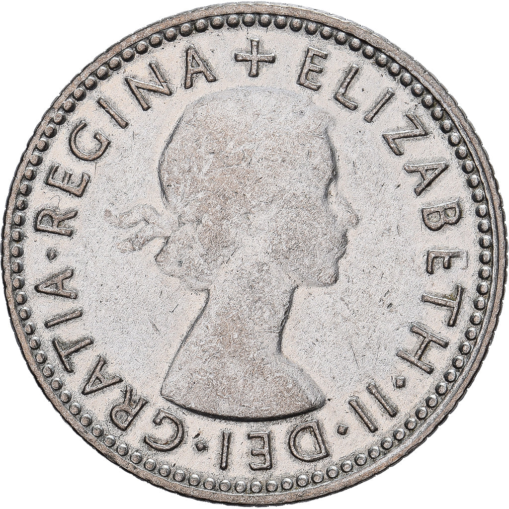 Australia, Elizabeth II, Sixpence, 1954, Melbourne, Argento, MB+, KM:52