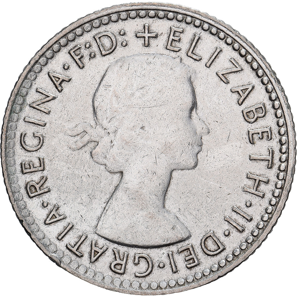 Australie, Élisabeth II, Sixpence, 1960, Melbourne, Argent, SUP, KM:58