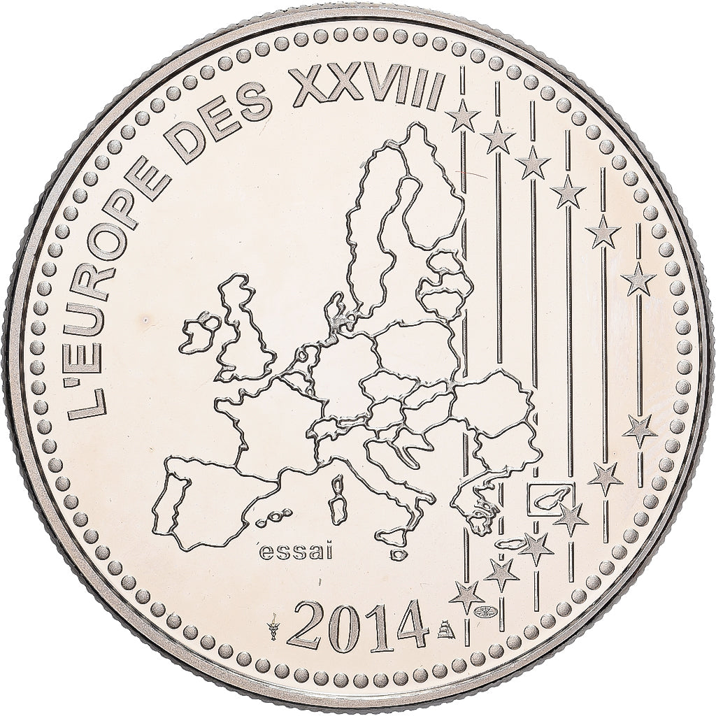 Francja, medal, L'Europe des XXVIII, Centenaire de la Grande Guerre