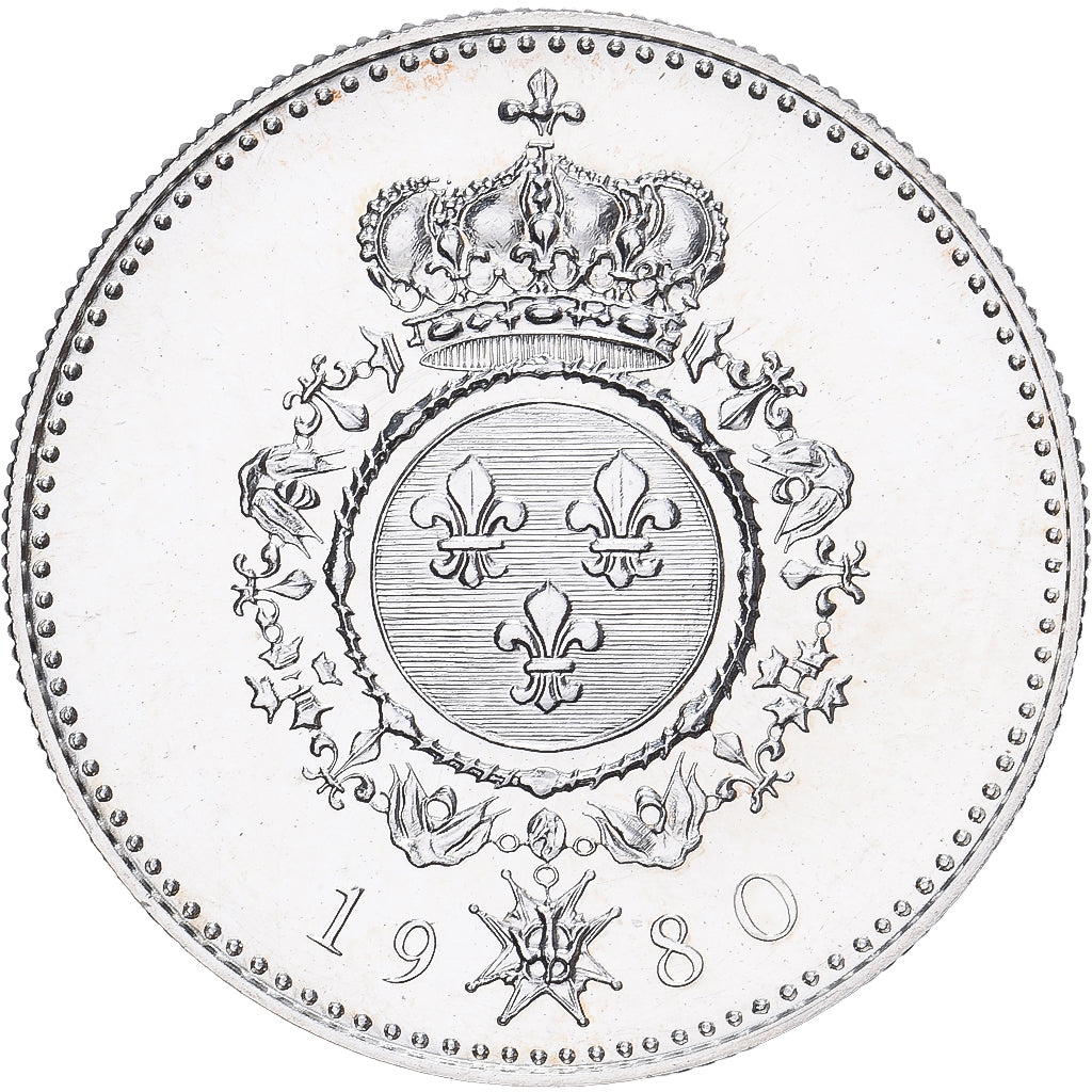 Francja, Token, Ludwik XIV, 1980, Monnaie de Paris, Srebro, MS(65-70)