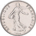 France, 1/2 Franc, Semeuse, 1980, Paris, série FDC, Nickel, MS(65-70)