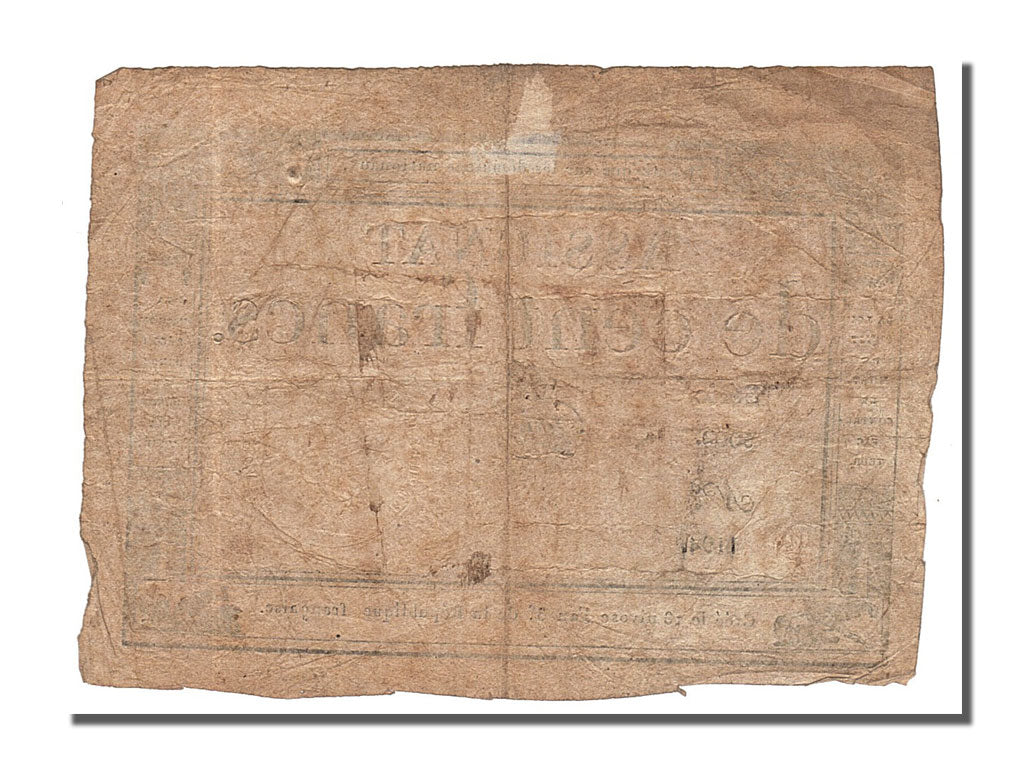 Banknote, France, 100 Francs, 1795, Godet, EF(40-45), KM:A78, Lafaurie:173