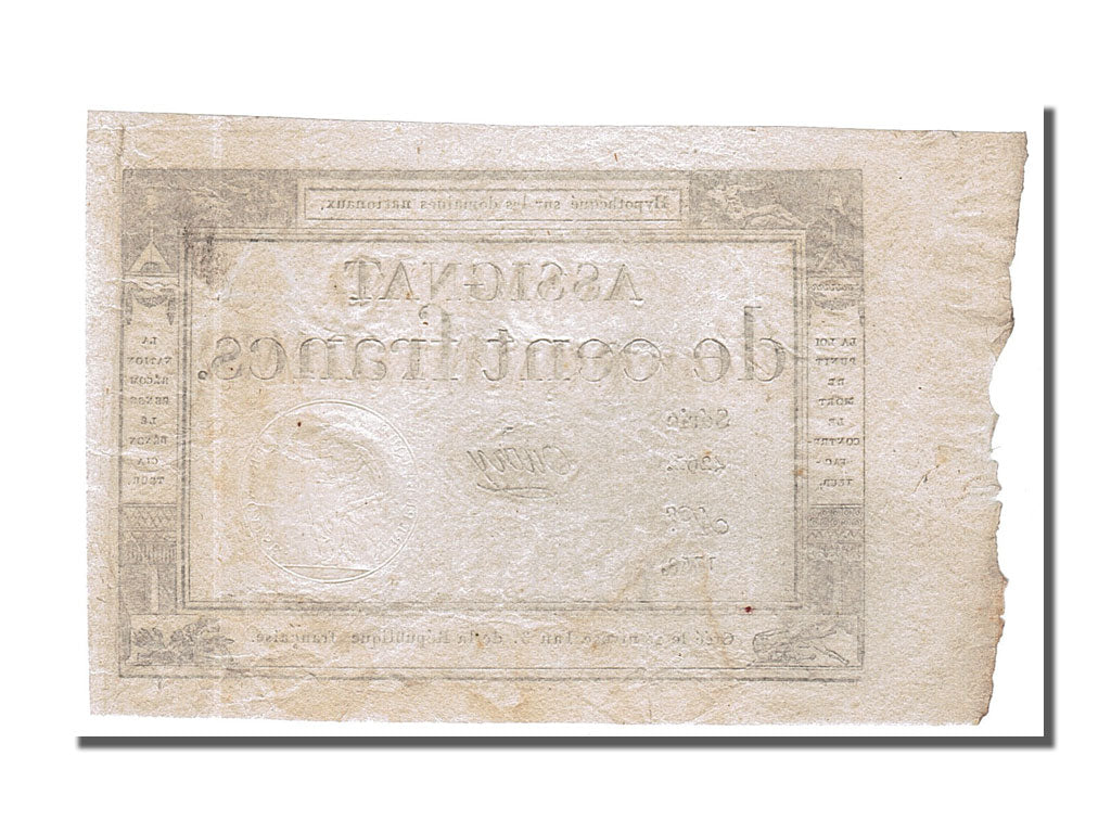 Banknote, France, 100 Francs, 1795, Oudry, UNC(63), KM:A78, Lafaurie:173