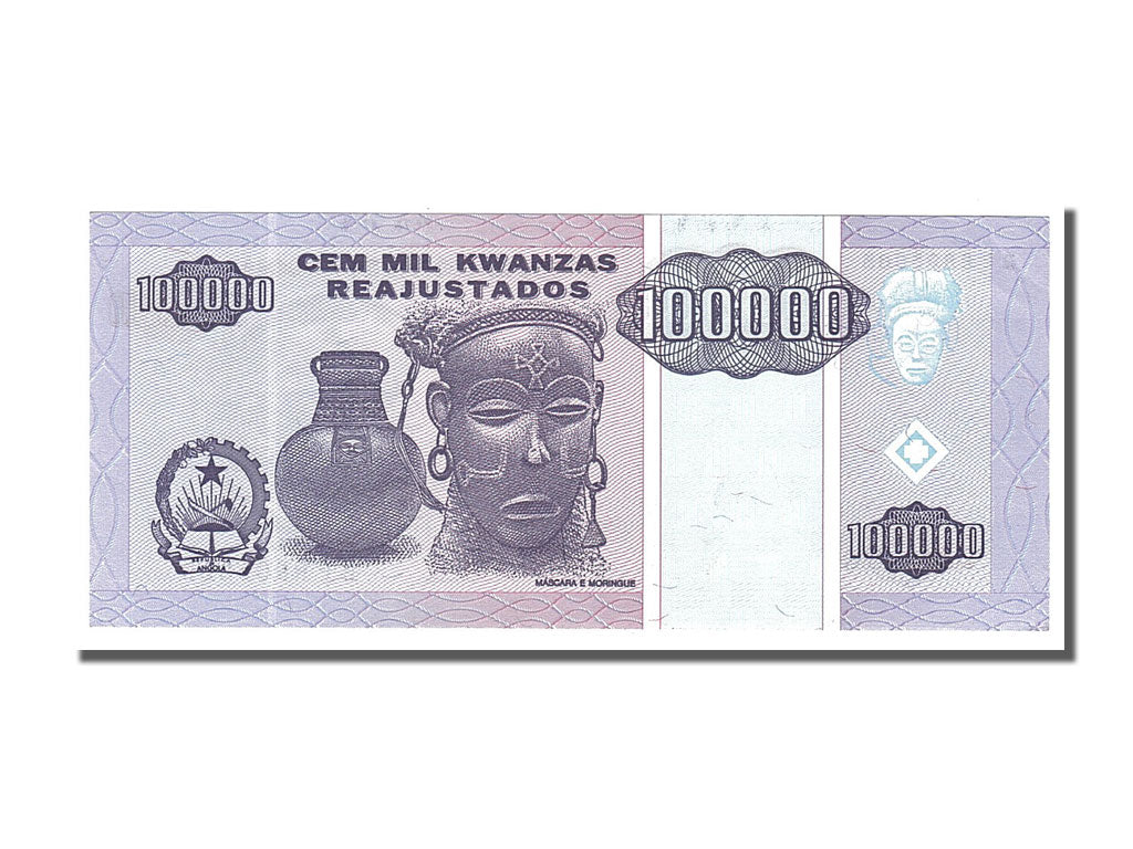 Banknote, Angola, 100,000 Kwanzas Reajustados, 1995, 1995-05-01, UNC(65-70)