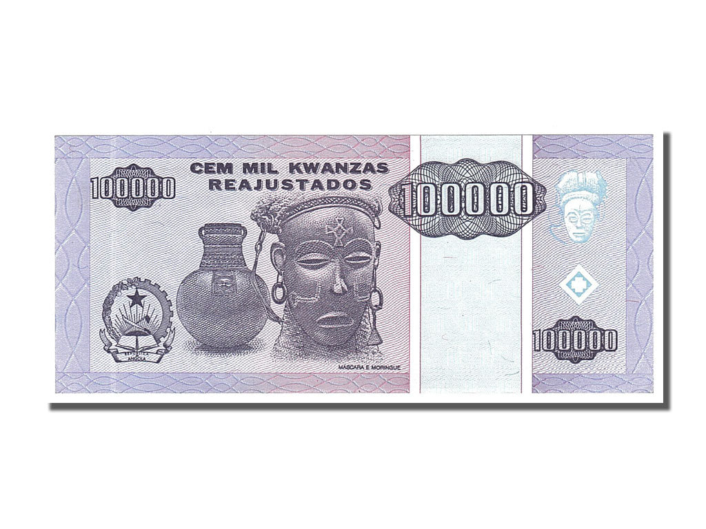 Banknote, Angola, 100,000 Kwanzas Reajustados, 1995, 1995-05-01, UNC(65-70)