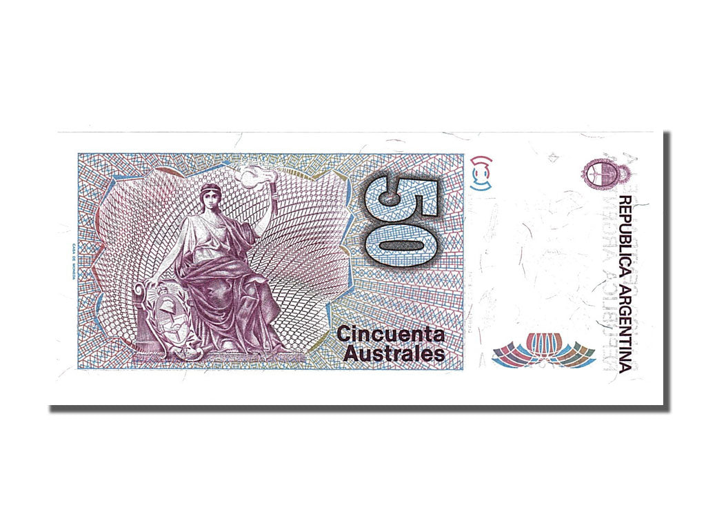 Banconote, Argentina, 50 Australes, 1986, FDS