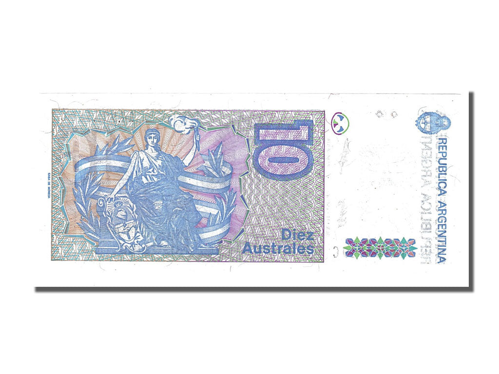 Banknote, Argentina, 10 Australes, 1985, UNC(65-70)