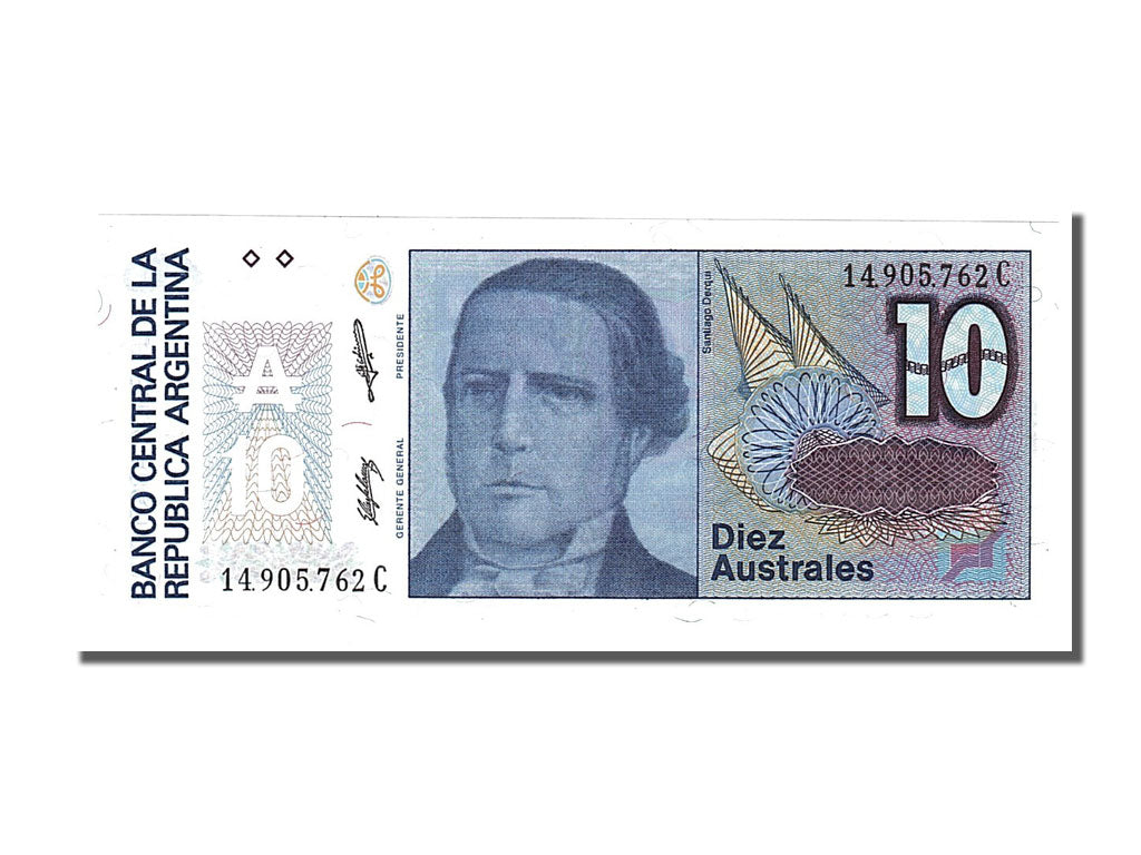 Banconote, Argentina, 10 Australes, 1985, FDS