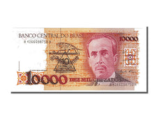 Biljet, Brazilië, 10 Cruzados Novos on 10,000 Cruzados, 1990, NIEUW