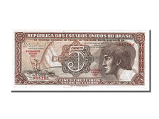 Banknote, Brazil, 5 Cruzeiros, 1961, UNC(65-70)