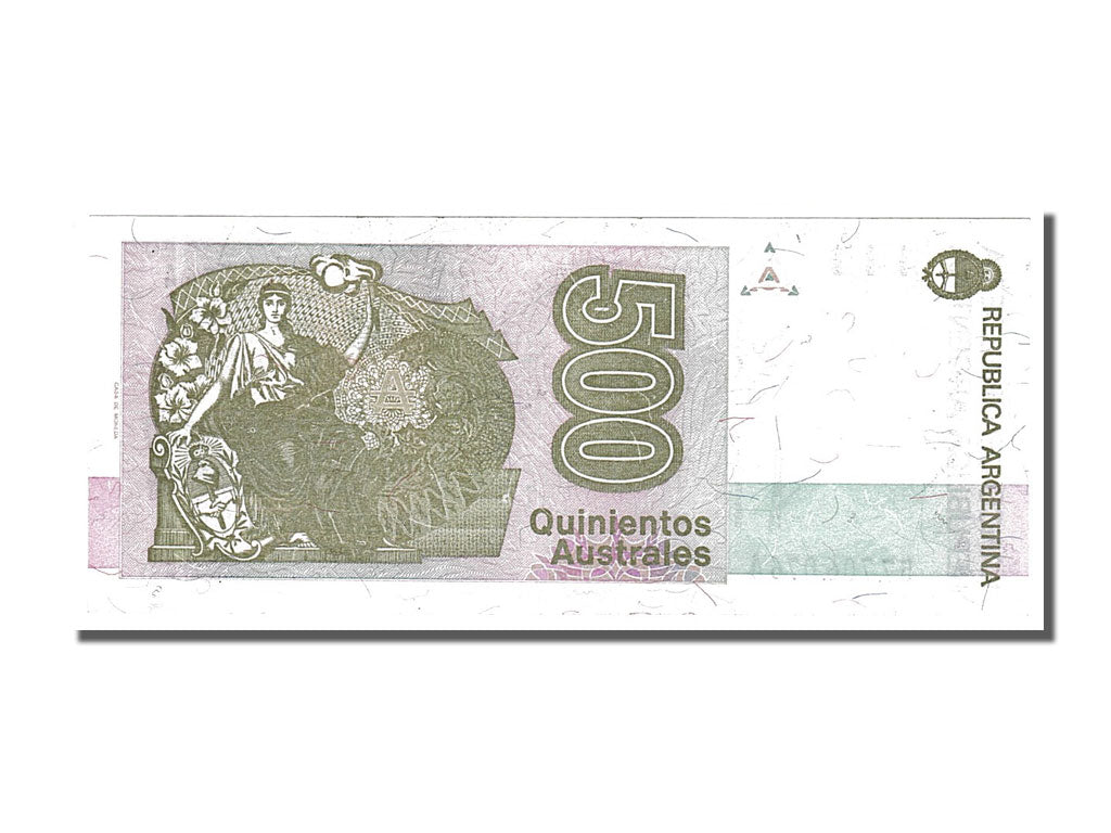 Banconote, Argentina, 500 Australes, 1990, FDS