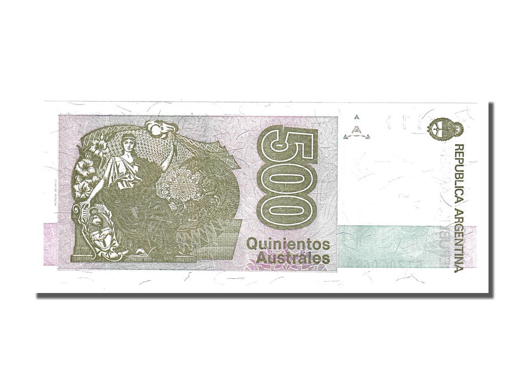 Banknote, Argentina, 500 Australes, 1990, UNC(65-70)