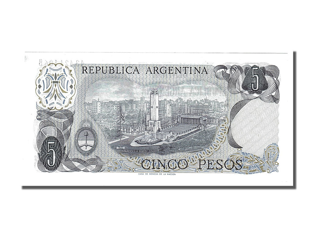 Banknote, Argentina, 5 Pesos, 1974, UNC(65-70)