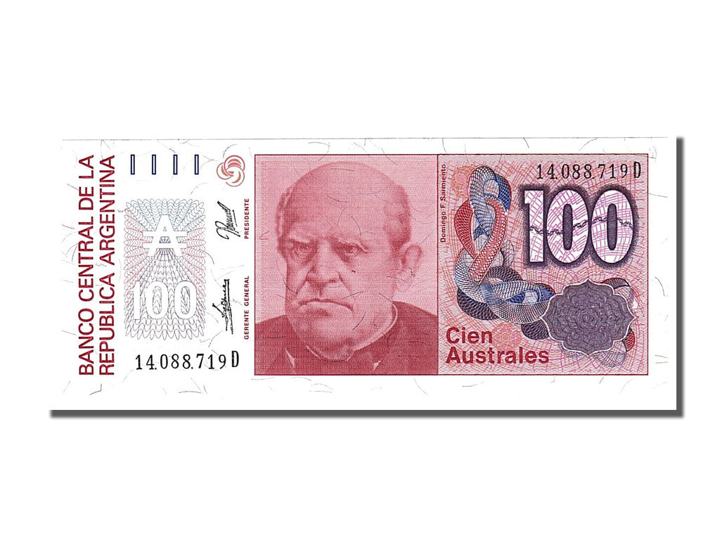 Billete, 100 Australes, 1985, Argentina, UNC