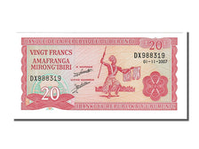 Banconote, Burundi, 20 Francs, 2007, 2007-11-01, FDS