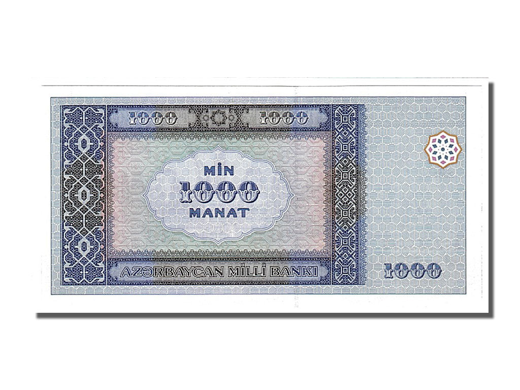 Banconote, Azerbaigian, 1000 Manat, 2001, FDS
