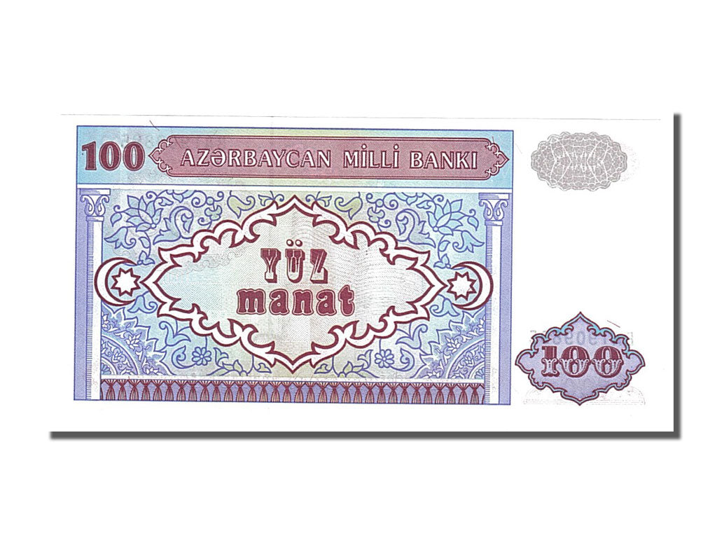 Banconote, Azerbaigian, 100 Manat, 1993, FDS