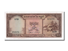 Banknote, Cambodia, 20 Riels, 1972, UNC(65-70)