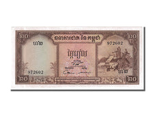 Banknote, Cambodia, 20 Riels, 1972, UNC(65-70)