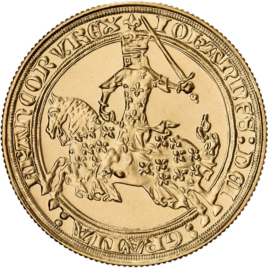 Frankrijk, Medaille, Reproduction du Franc à Cheval, Jean II le Bon, 1981