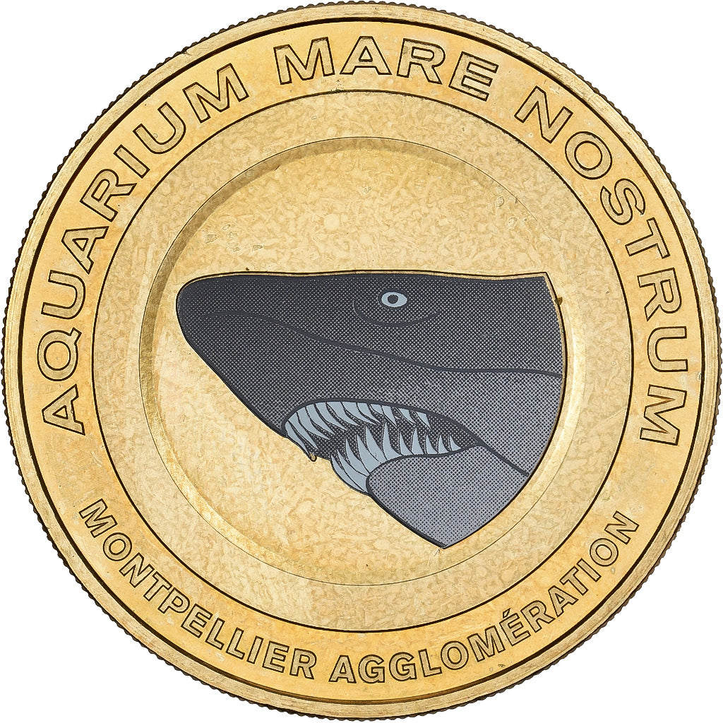 Francia, ficha, Aquarium Mare Nostrum, 2012, Rame-nichel-alluminio, MDP, SPL-