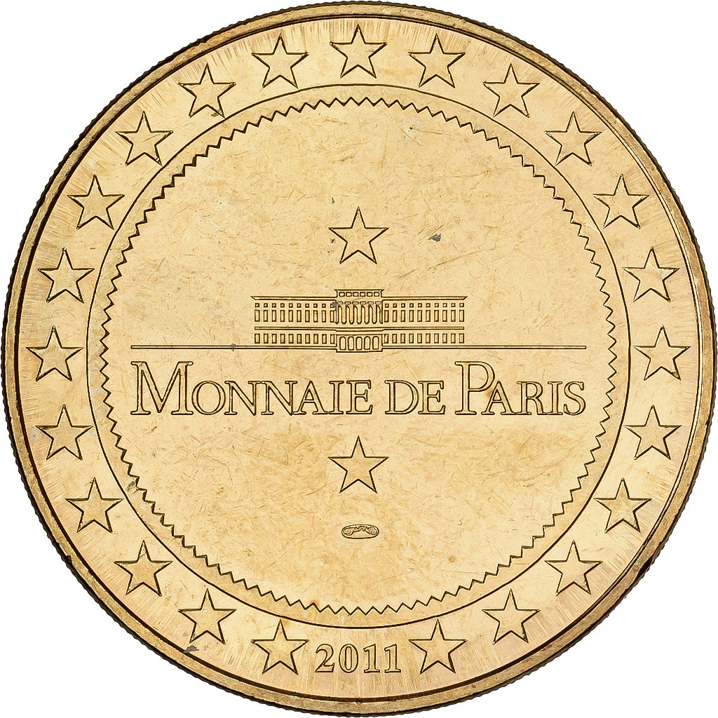 Francia, ficha, 75/ Paris - Le Carré d'encre, 2011, Rame-nichel-alluminio, MDP