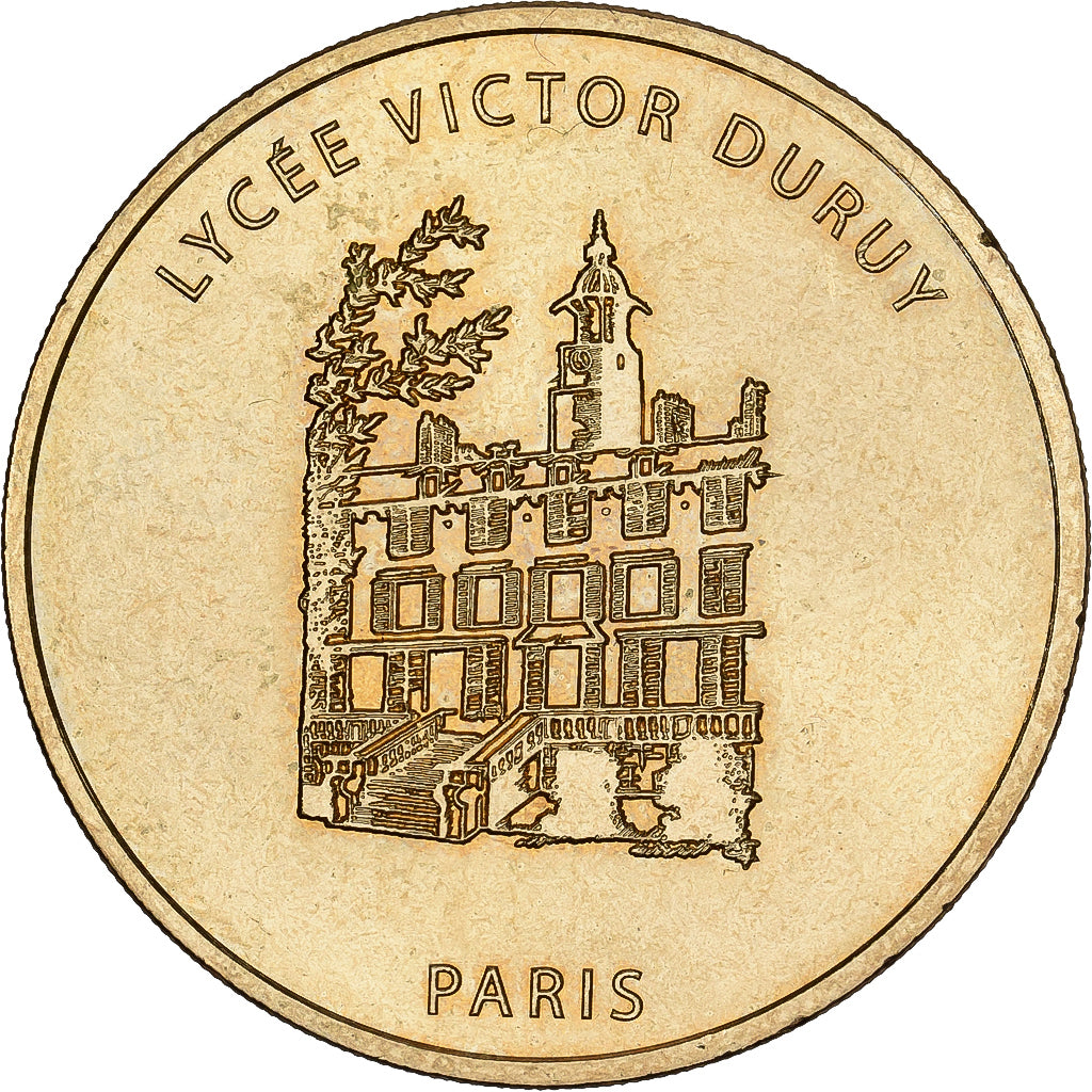 Francia, ficha, Paris - Lycée Victor Dury, 2012, Rame-nichel-alluminio, MDP