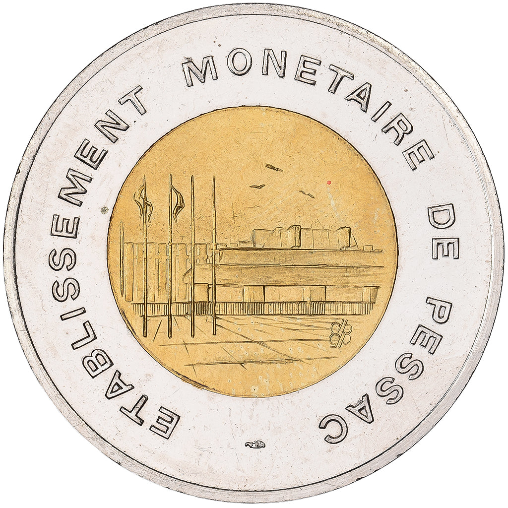 Frankreich, betaalpenning, Module 50 francs, Pessac, Cupronickel, MDP, UNZ