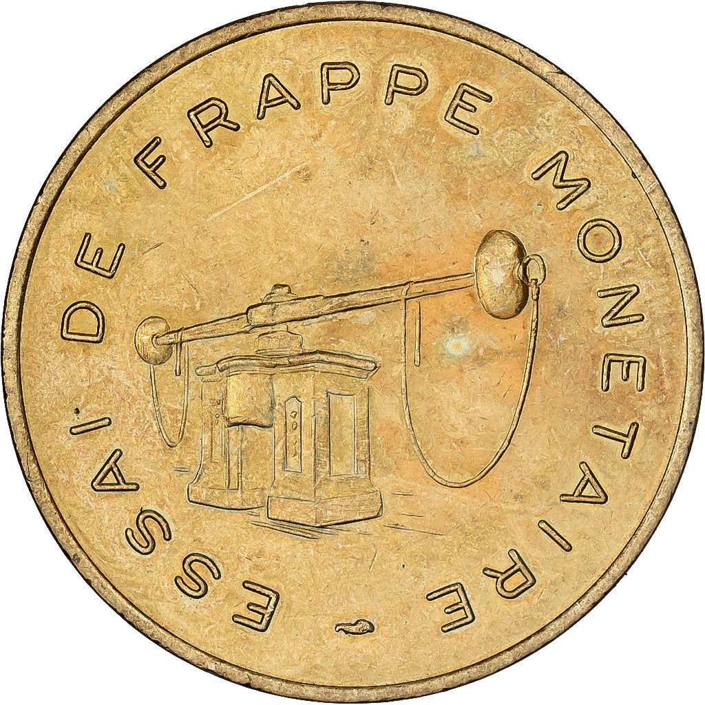 Frankreich, Essai de frappe de 100 francs Panthéon, Undated (1974), Pessac